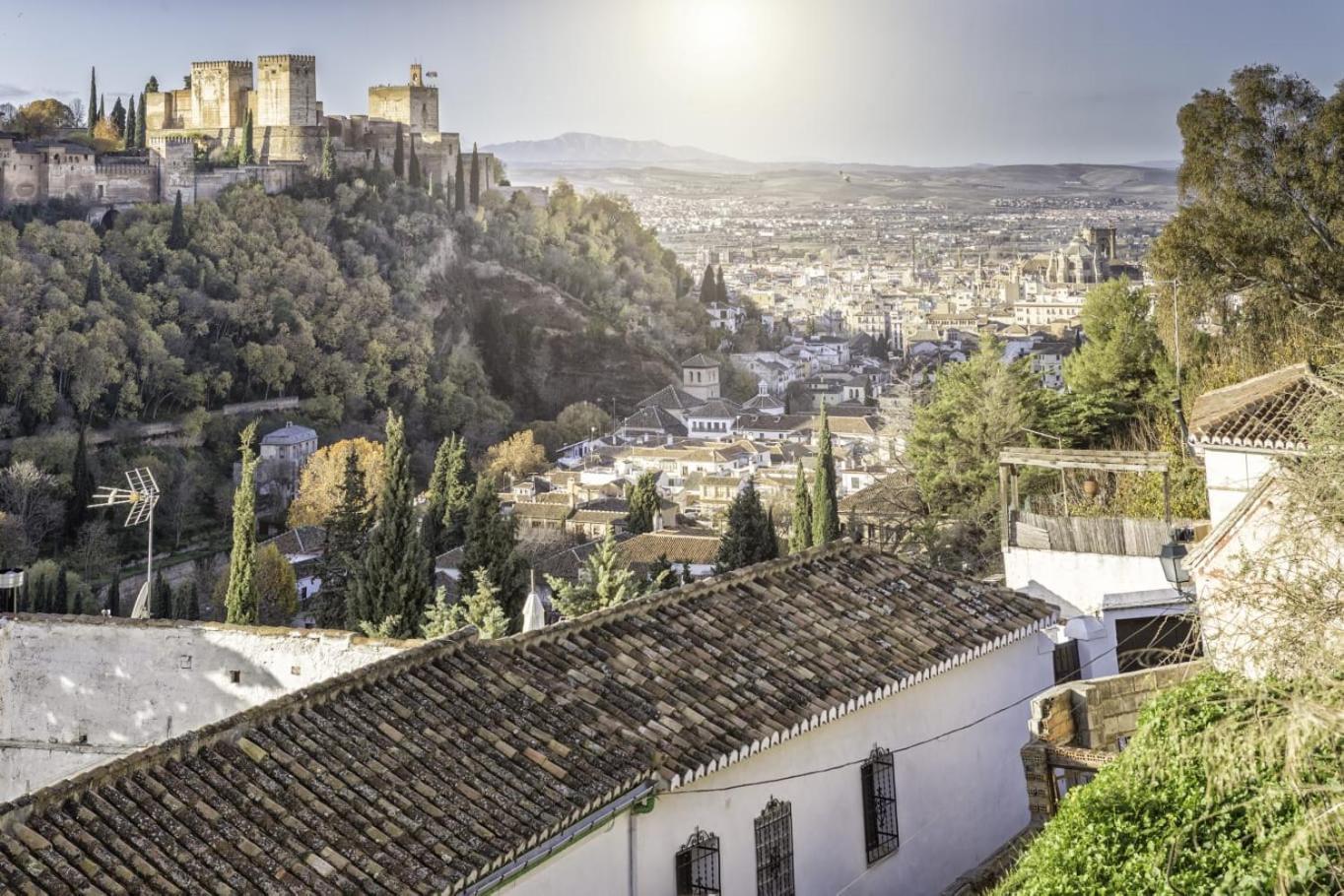 Acogedor Y Silencioso Duplex Albaicin, Cerca Del Mirador De San Nicolas Granada Kültér fotó
